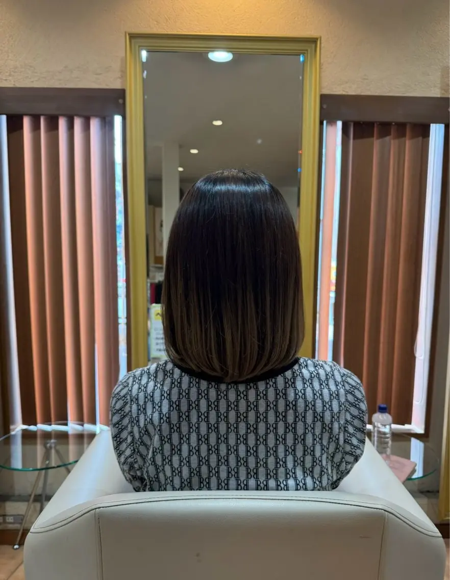 ミディアム ✂️さとうりほ ✨️カット無料のヘアスタイル