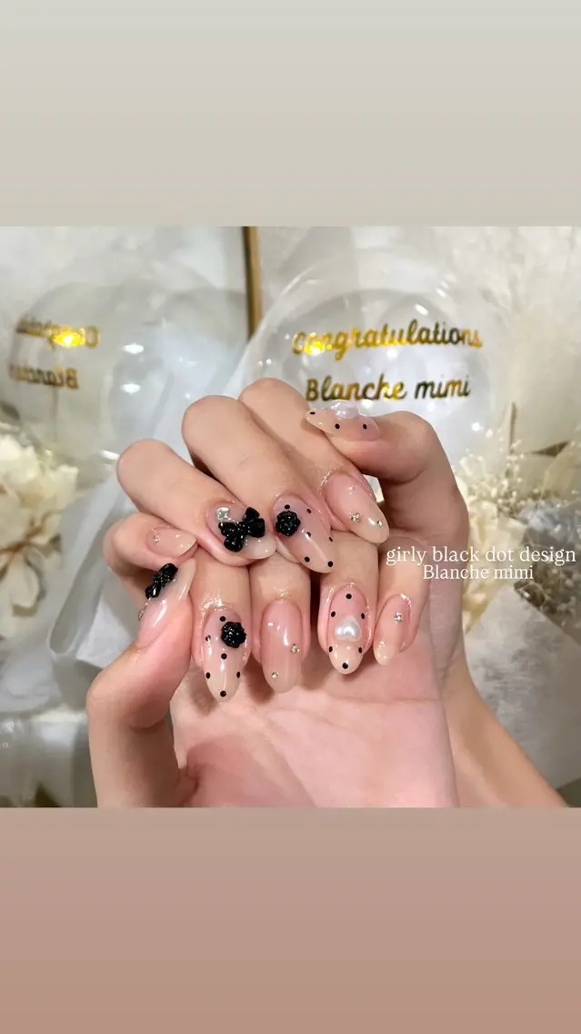 ネイル ハンドネイル Blanche mimi.u_aのネイルデザイン