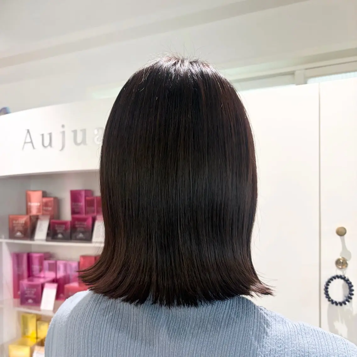 ミディアム カット ヘアカラー トリートメント 暖色カラー/レイヤー スタイル みはる🌙のヘアスタイル