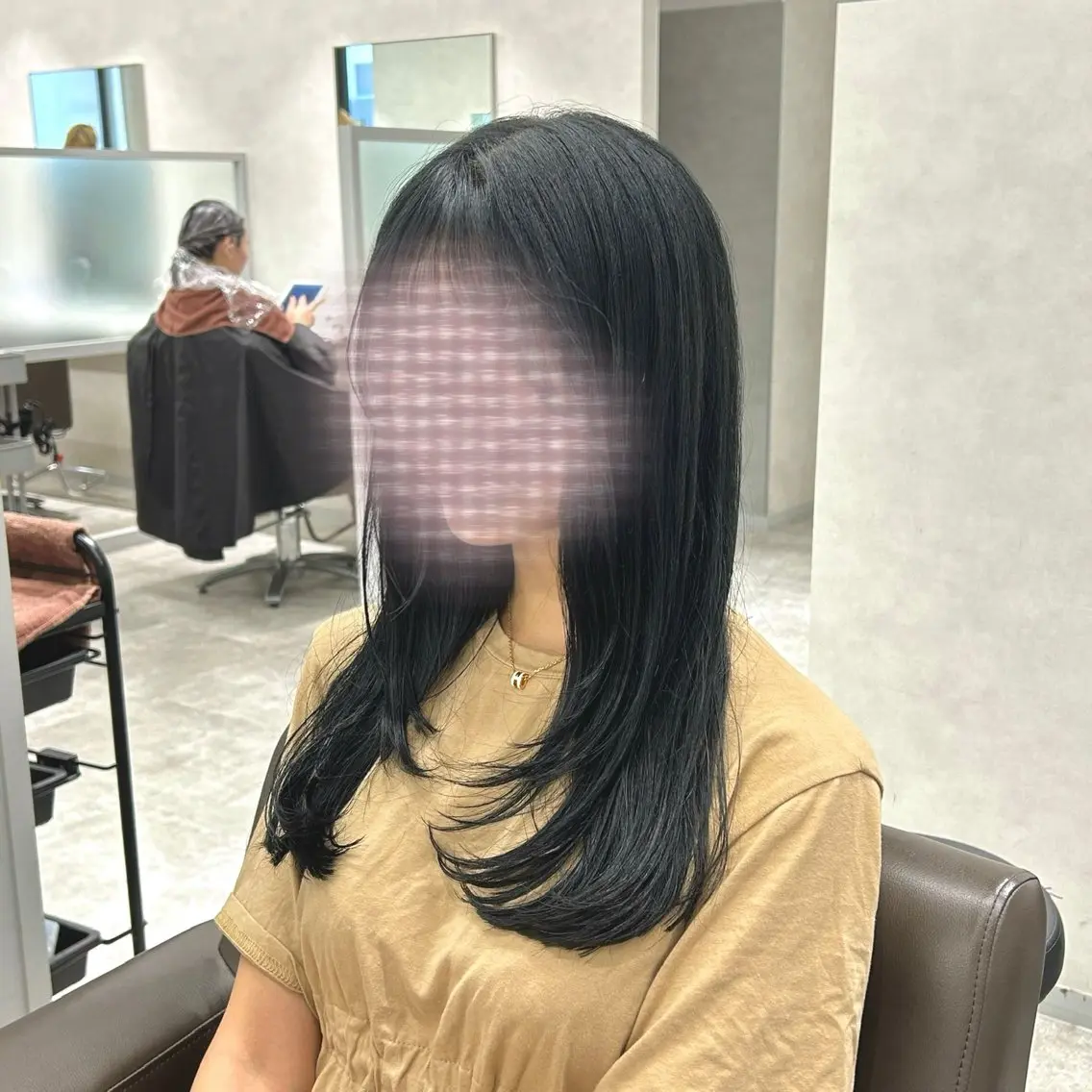 ロング 西梅田 トウマ モデル募集中‼️のヘアスタイル