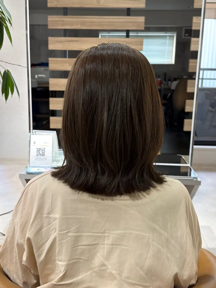 ミディアム カット トリートメント 🎀似合わせカット/ ボブ/佐瀬千枝🎀のヘアスタイル