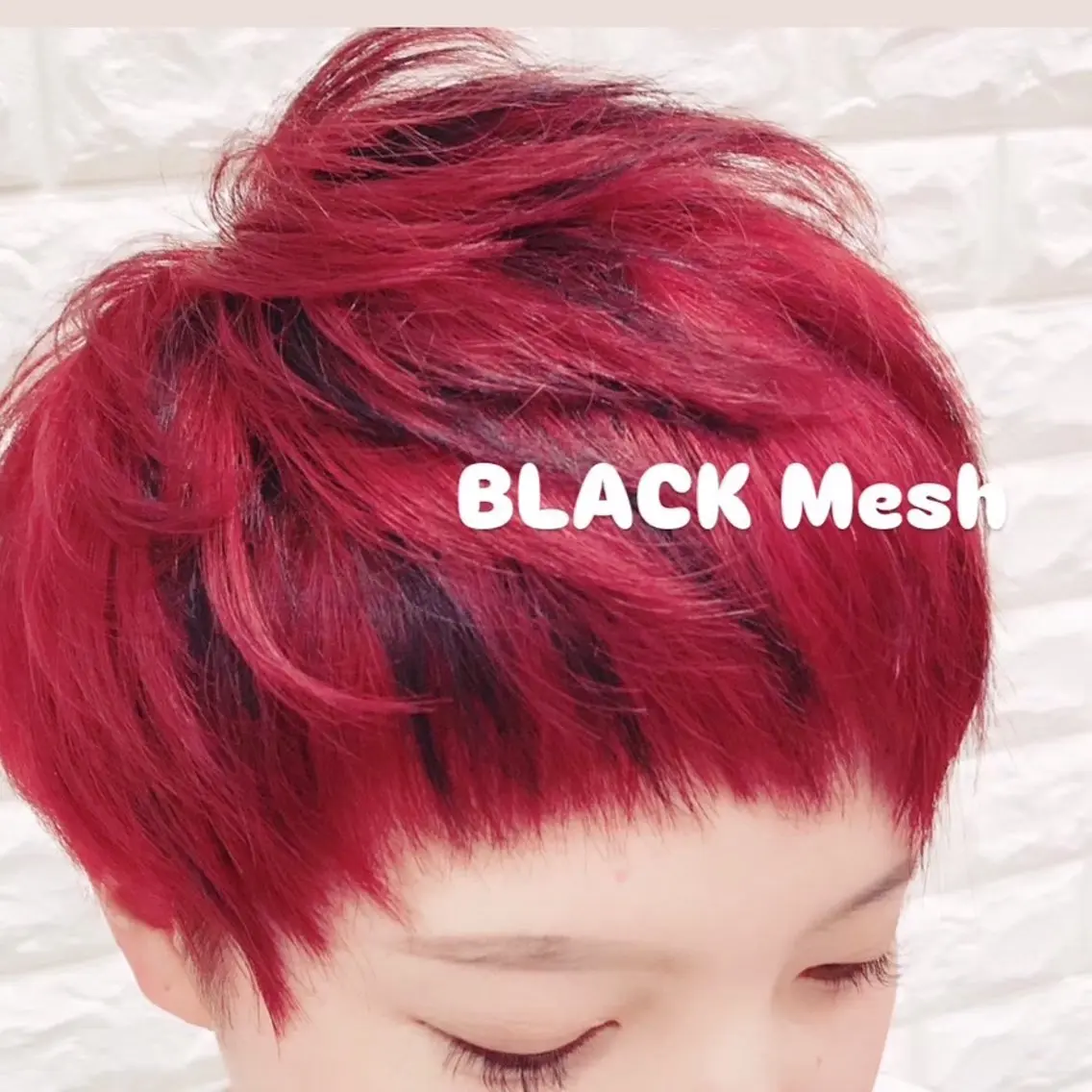 ショート ヘアカラー 稲村 toshiのヘアスタイル
