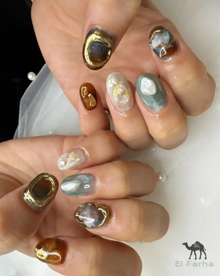 ネイル ハンドネイル El  Farha nailのネイルデザイン