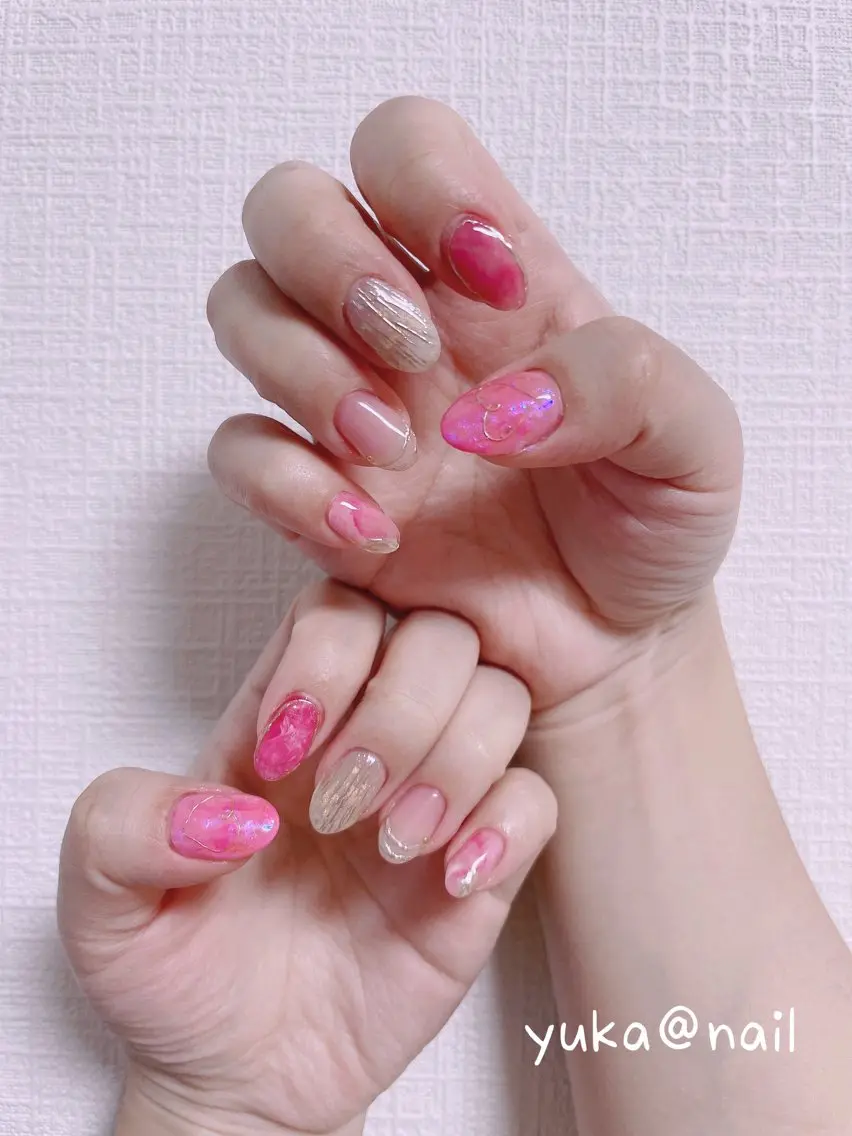 ネイル ジェルネイル 💫ゆか_ Nailartistのネイルデザイン