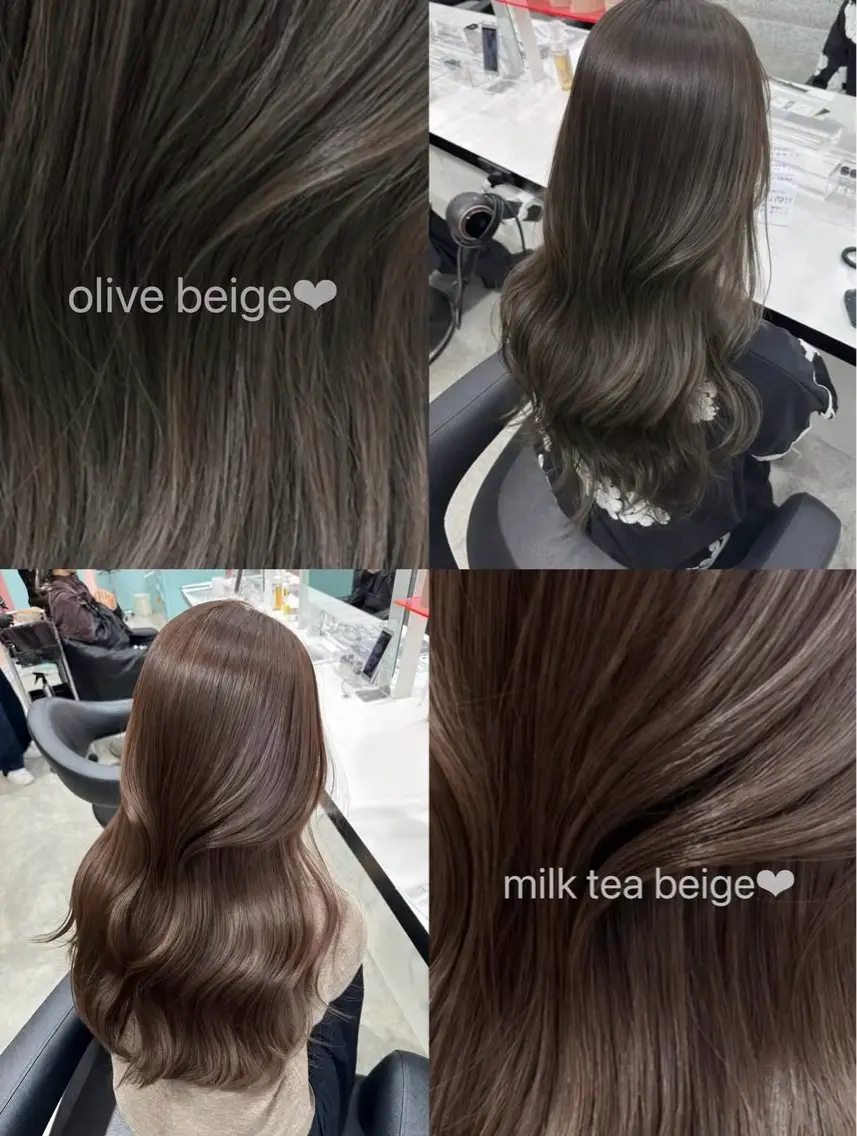 ロング カラー ヘアカラー トリートメント ⋆✮⋆.透明感カラー sana🧚‍♂️のヘアスタイル