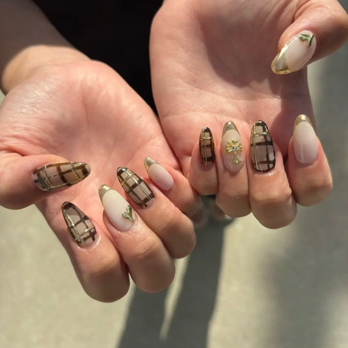 ネイル ハンドネイル Sea  nail by emaのネイルデザイン