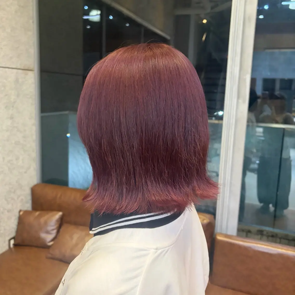 ショート ヘアカラー トリートメント 🪞盛れるハイトーン /🎀ももかのヘアスタイル
