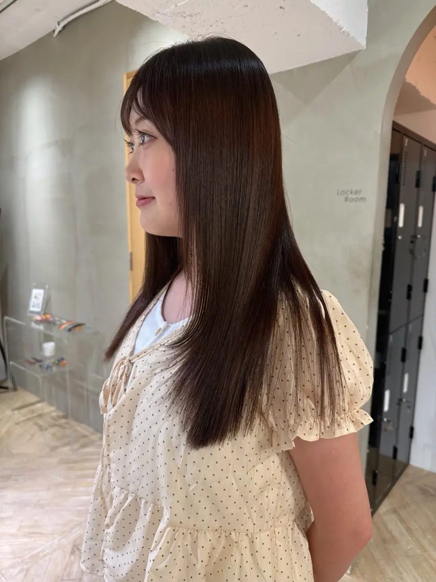 ロング 透明感カラー 🎀エリコ🌈のヘアスタイル