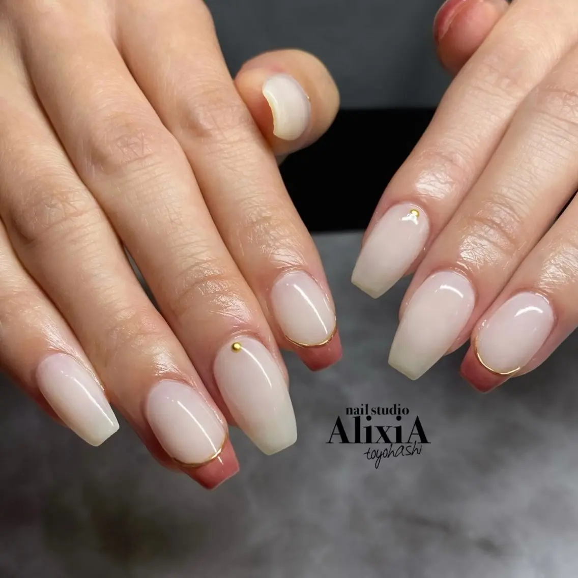 ネイル ハンドネイル AlixiA ゆみのネイルデザイン