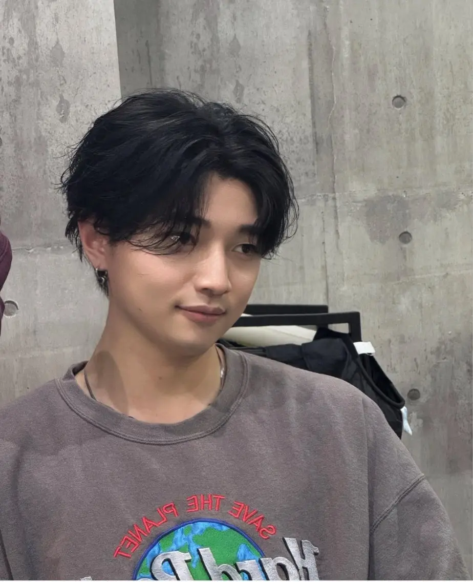 ミディアム メンズ カット 🌀メンズパーマ特化 masato🌀のヘアスタイル