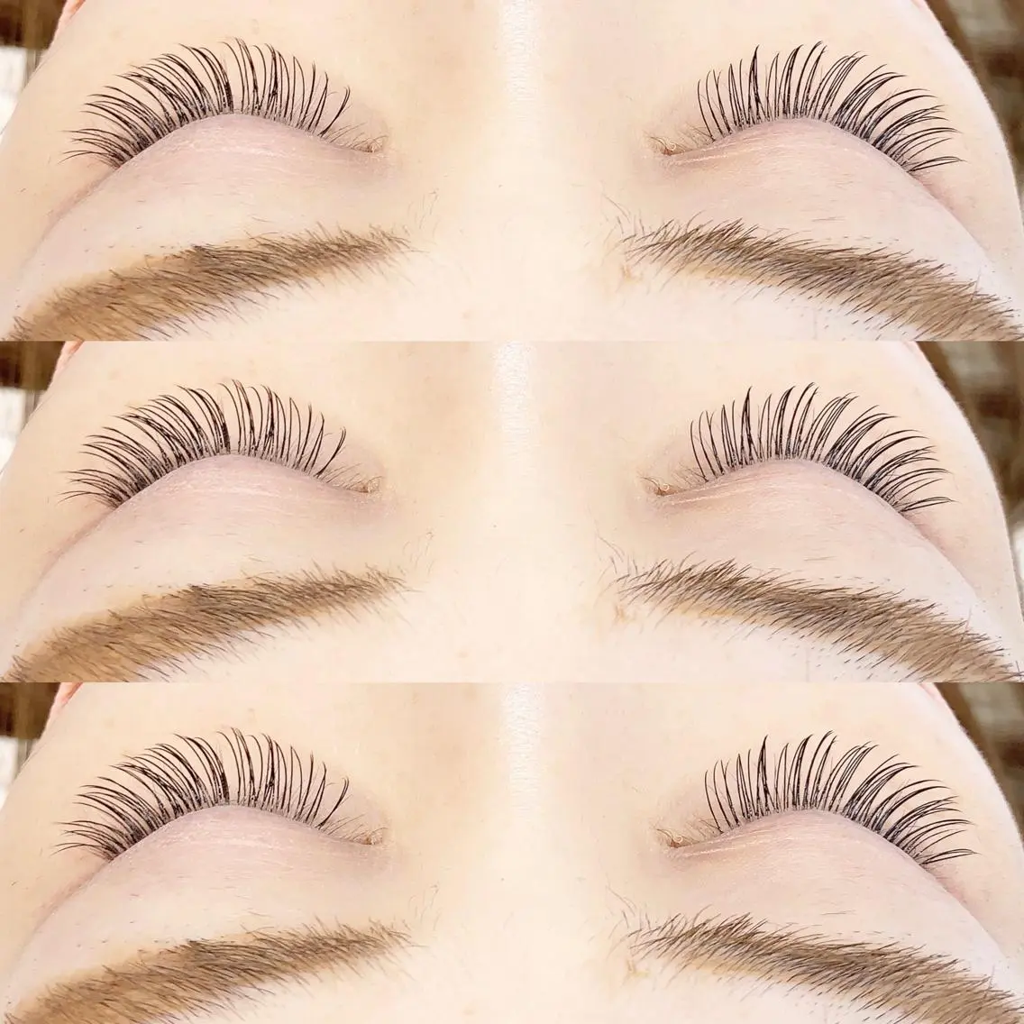 マツエク・マツパ Cカール フラットラッシュ lashes Francのマツエク・マツパデザイン