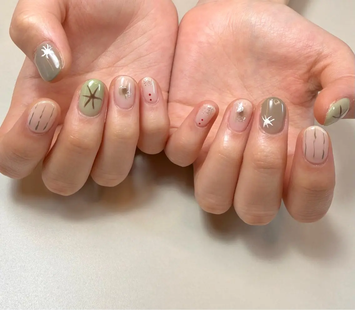 ネイル ハンドネイル Moco nailのネイルデザイン