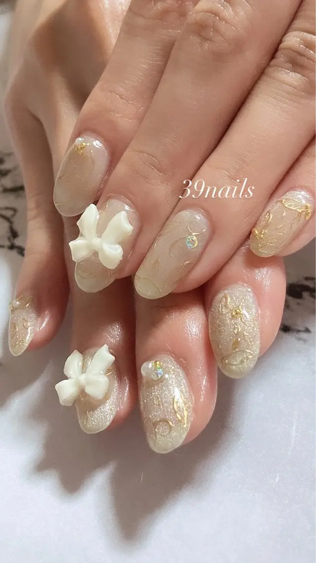 ネイル ハンドネイル 39-nails EharaMikuのネイルデザイン
