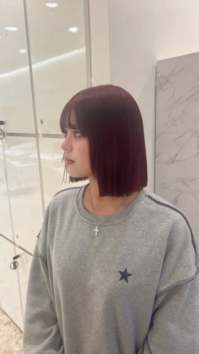 【ダメージケアメニュー✨】 似合わせカット+Oggiotto5stepトリートメント🫧　¥7,700💜の写真