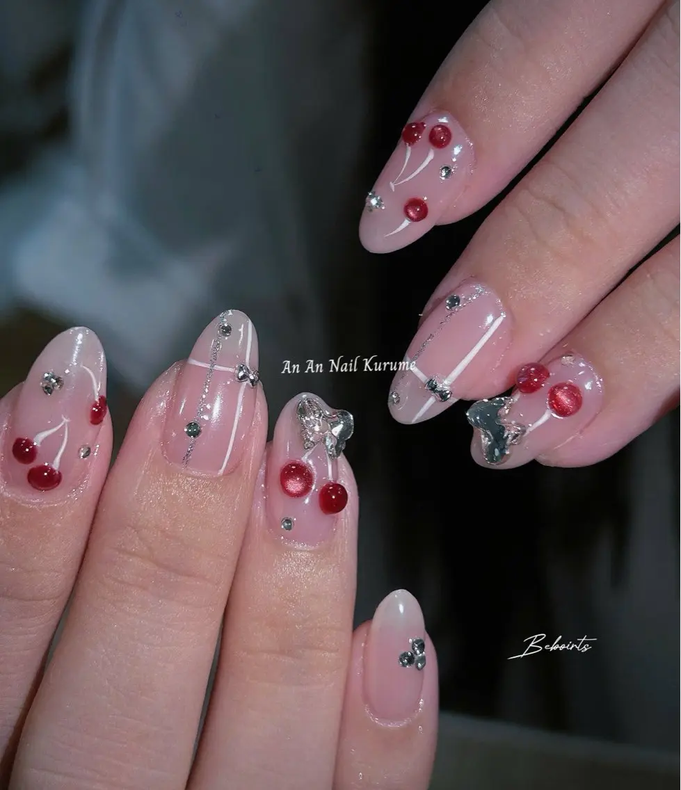 ネイル ハンドネイル AN AN NAILKURUMEのネイルデザイン