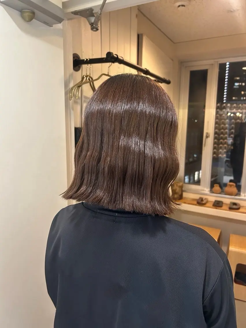 ミディアム UNBIRTHDAY ゆづみのヘアスタイル