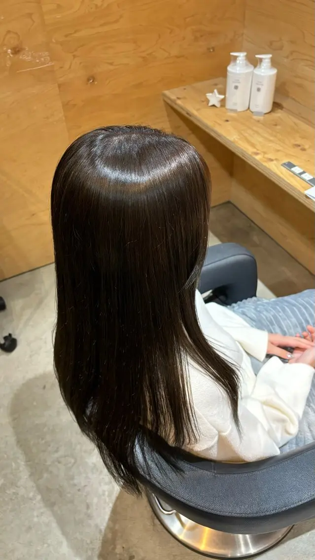 カラー 透明感カラー Miyazaki Kaedeのヘアスタイル
