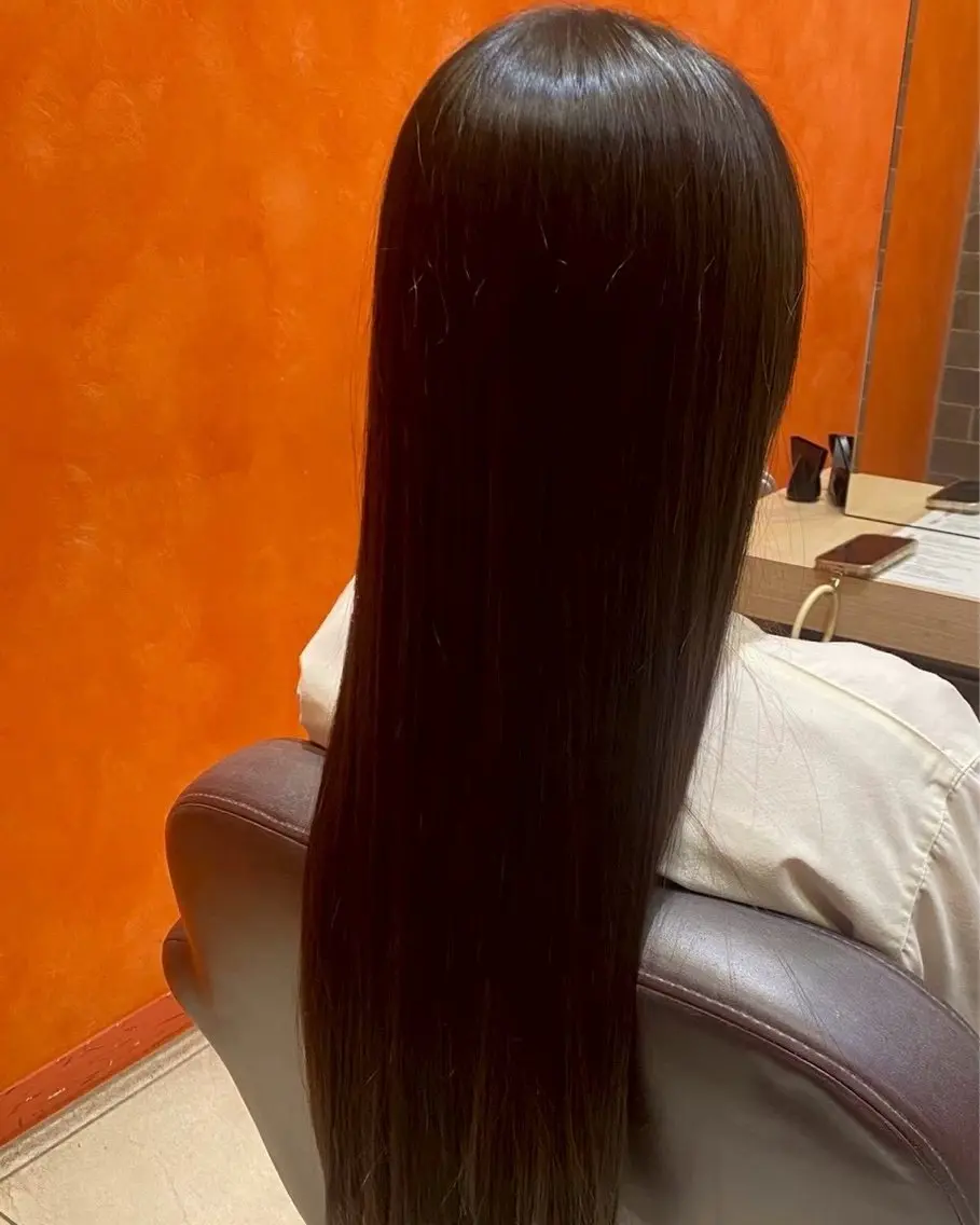 ロング 中島 梨々香のヘアスタイル