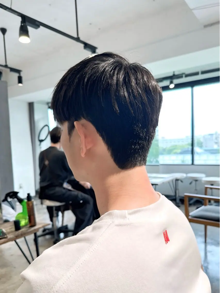 メンズ ダウンパーマ メンズ韓国風 韓国マッシュ マッシュ メンズパーマ カット パーマ トリートメント 骨格補正施術/メンズ 専門美容師/YUYAのヘアスタイル