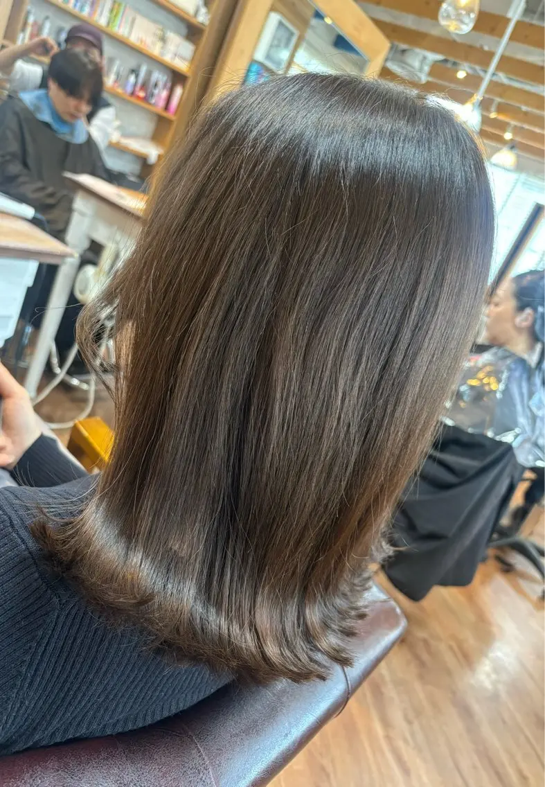 ミディアム モデル様募集中⭐️ AYUNAのヘアスタイル