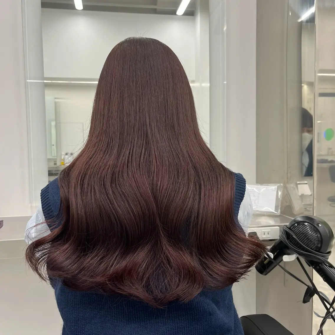 ロング 🤍韓国艶ワンホン ヘアMayu🤍のヘアスタイル