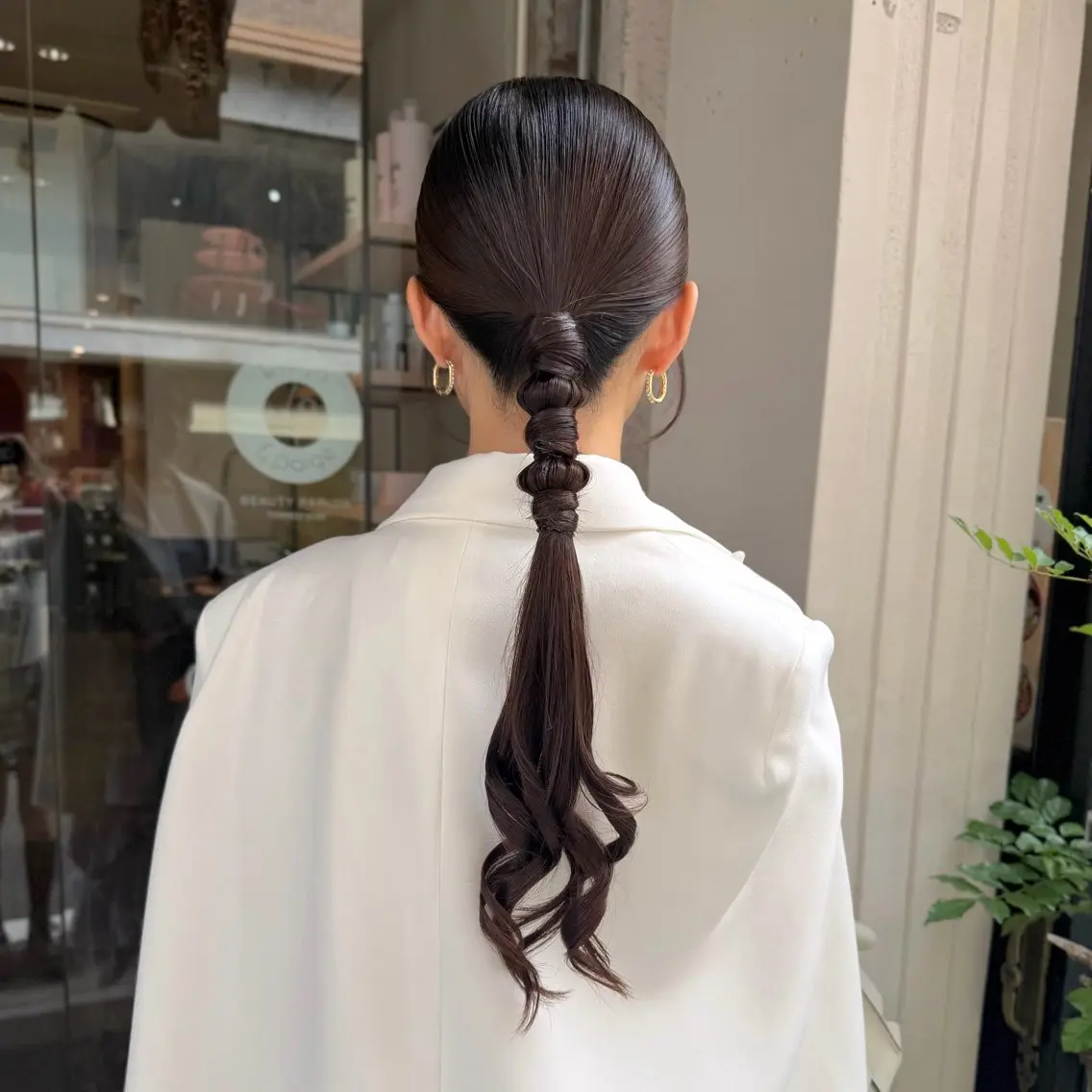 ヘアアレンジ 髪飾り ヘアセット 芦刈 咲来のヘアスタイル