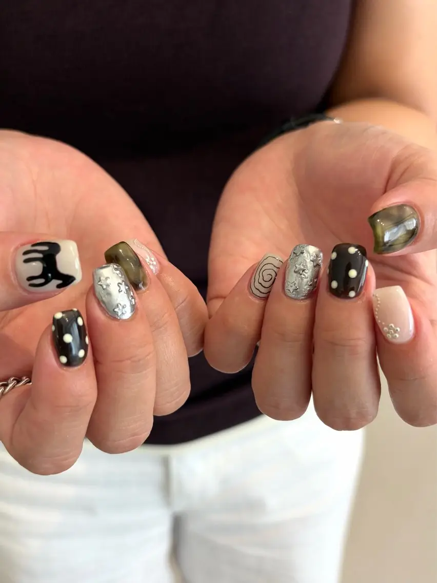 ネイル ハンドネイル yomu nail yuumiのネイルデザイン
