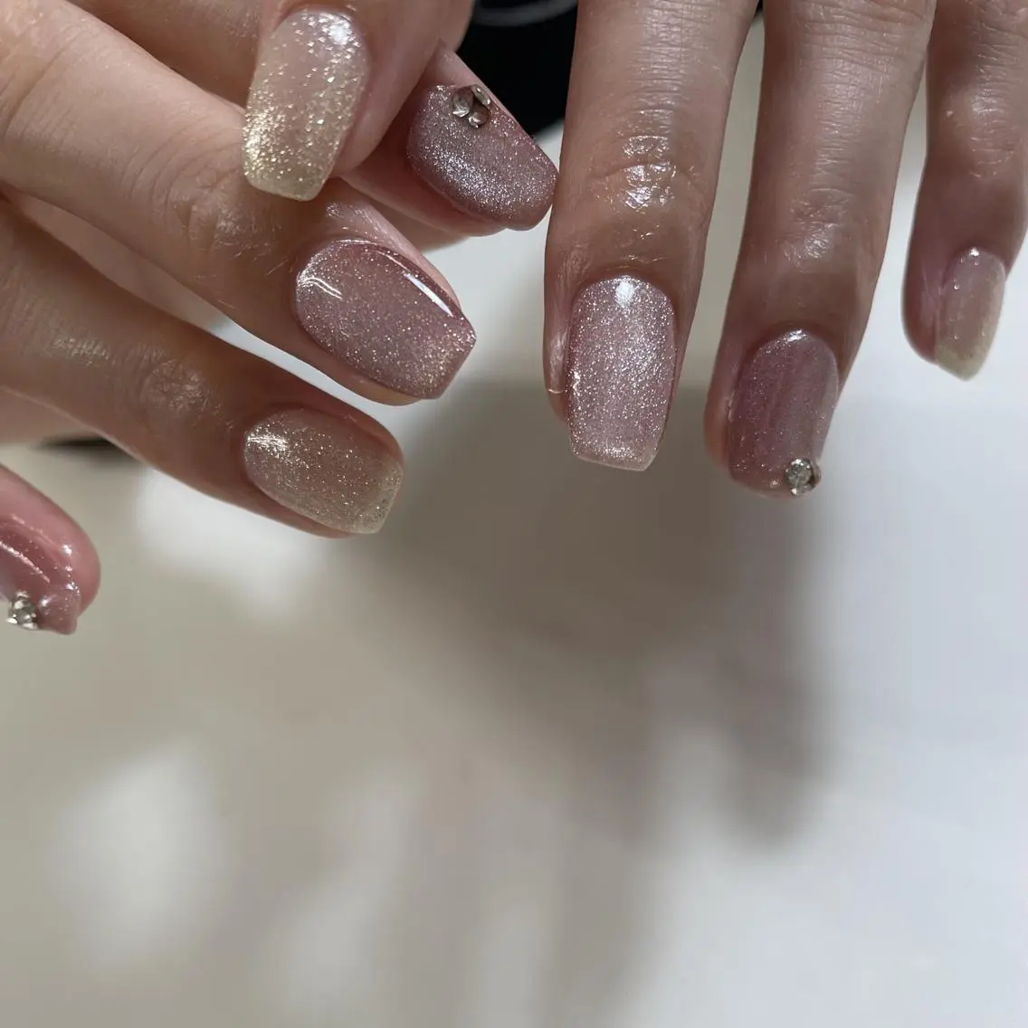 ネイル マグネットネイル ハンドネイル nail salon Libertyのネイルデザイン