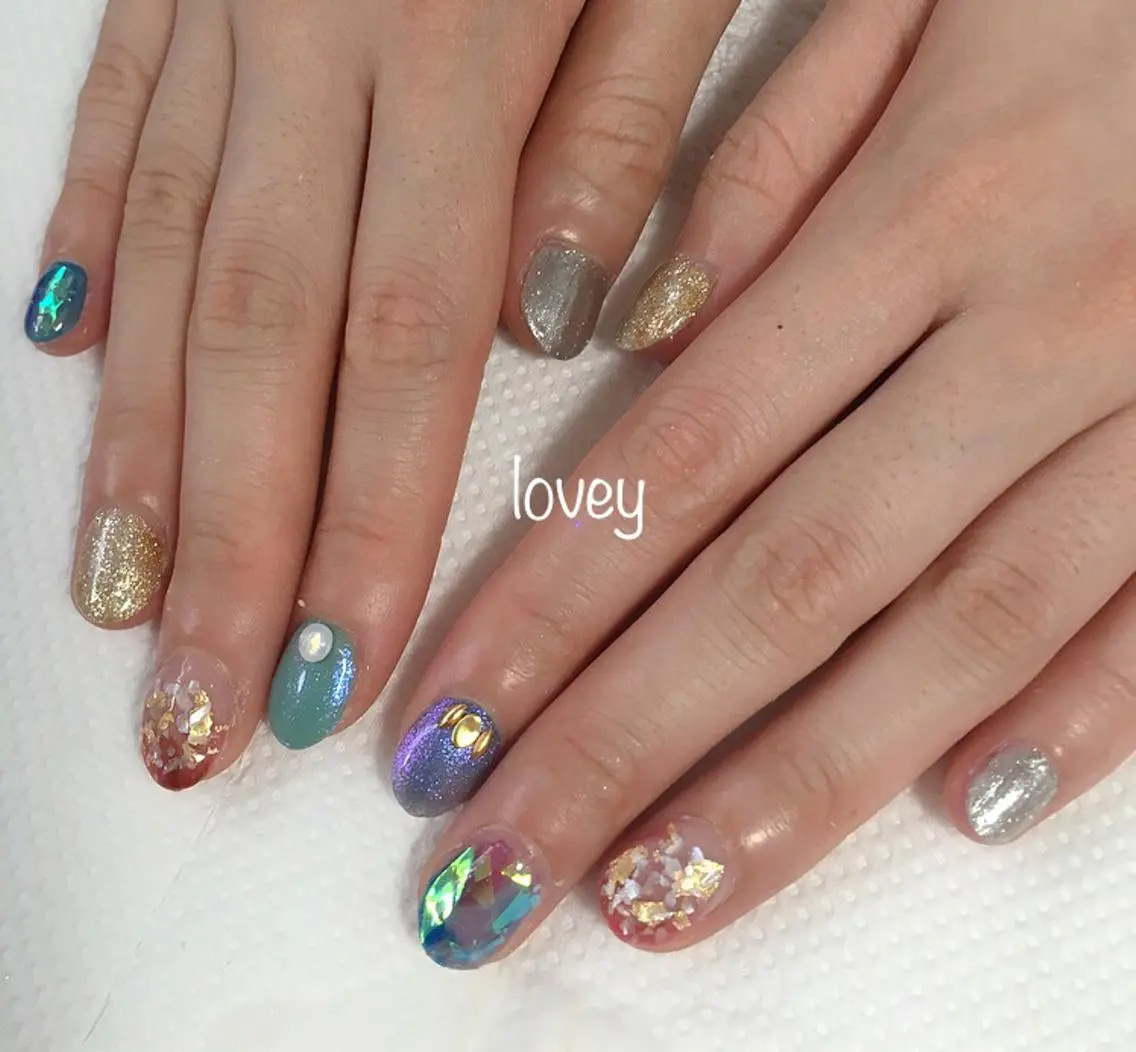ネイル プライベートサロン loveyのネイルデザイン