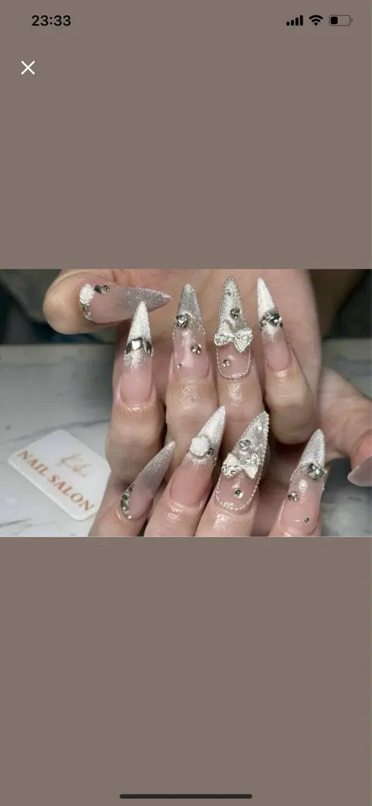 ネイル アートネイル フレンチネイル ジェルネイル グラデーション 韓国ネイル Nail Salon kihi大塚店のネイルデザイン