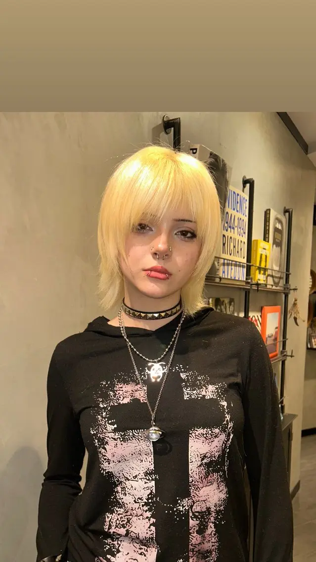 ミディアム カラー カット ヘアカラー トリートメント タナカ カナ🫧のヘアスタイル