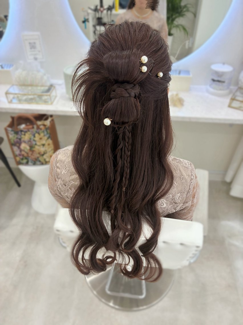 ロング ヘアセット 🫧六本木ヘアセット /ももか🫧のヘアスタイル