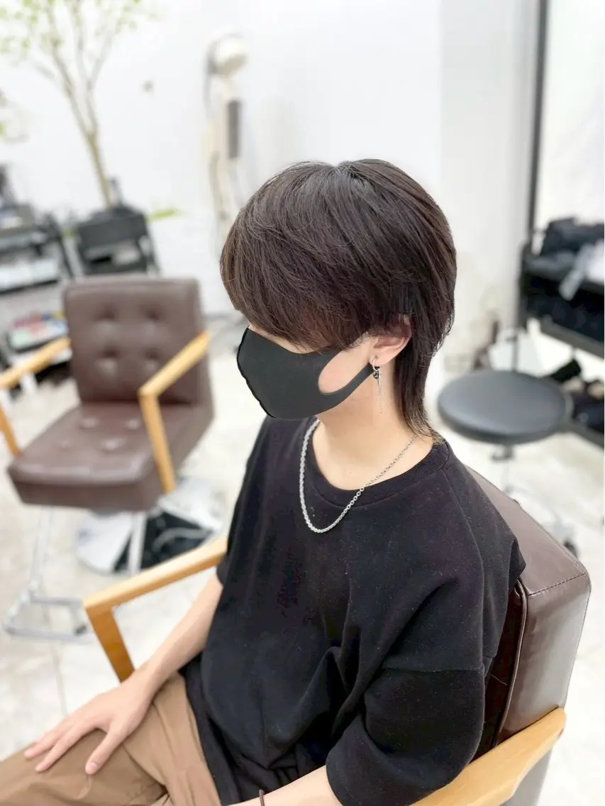 メンズ メンズウルフカット ウルフカット 🍀メンズ特化型🍀 渡邉太耀のヘアスタイル