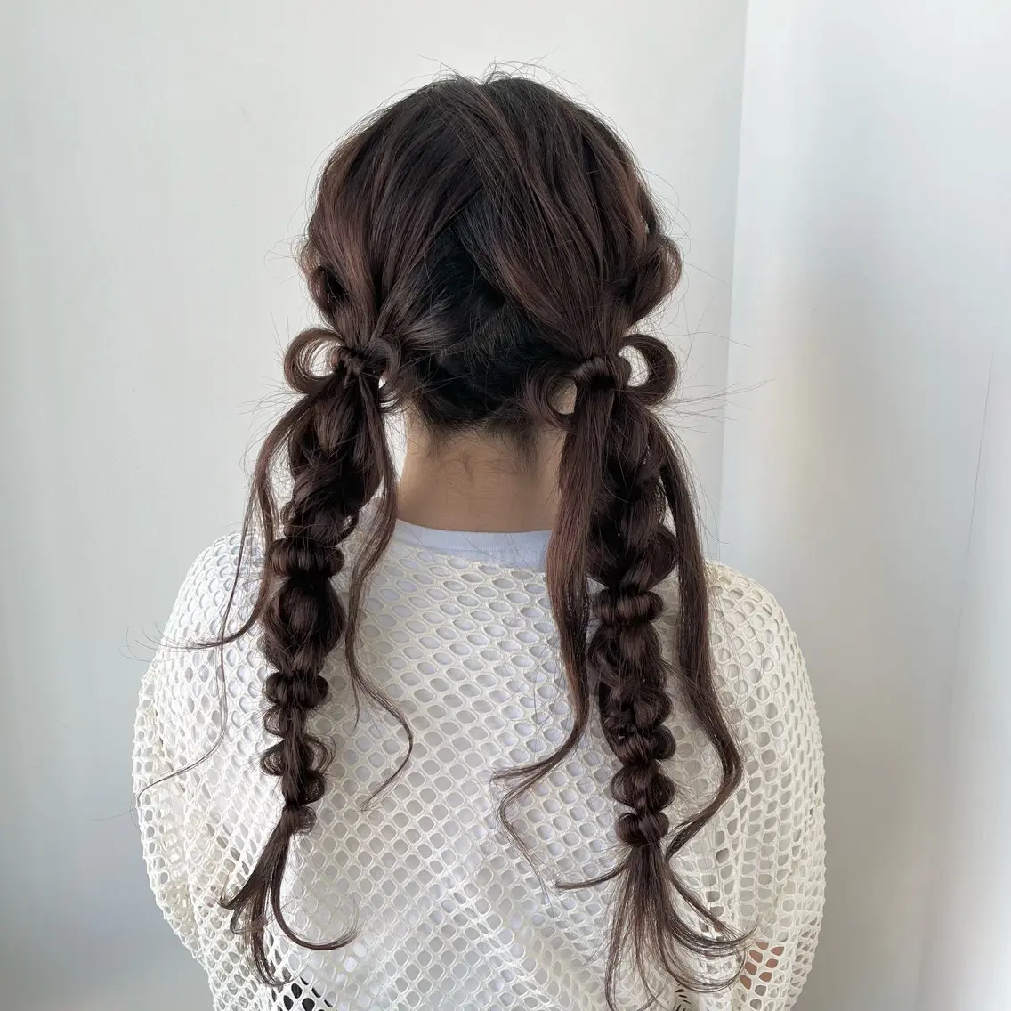 ロング ヘアアレンジ 結婚式・ブライダル ヘアセット エクステ/ハイトーン /HARUNAのヘアスタイル