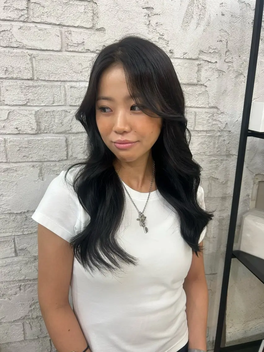 セミロング カット ヘアカラー トリートメント MIHIRO🍀 ヘアメイク/レイヤーのヘアスタイル