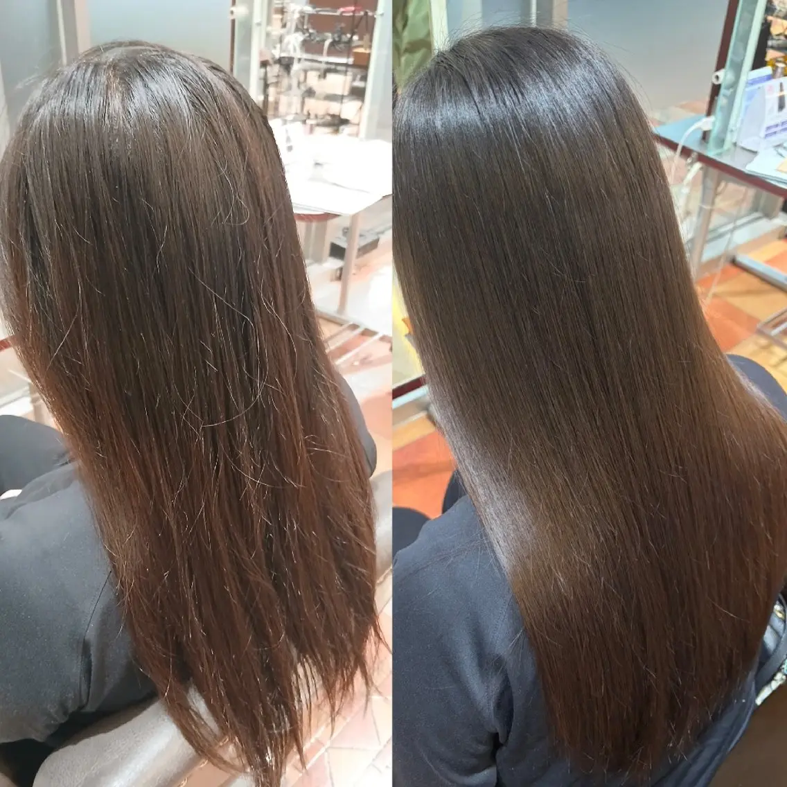 ロング カット 縮毛矯正 佐賀で美髪を作る人 山内　泰輝のヘアスタイル