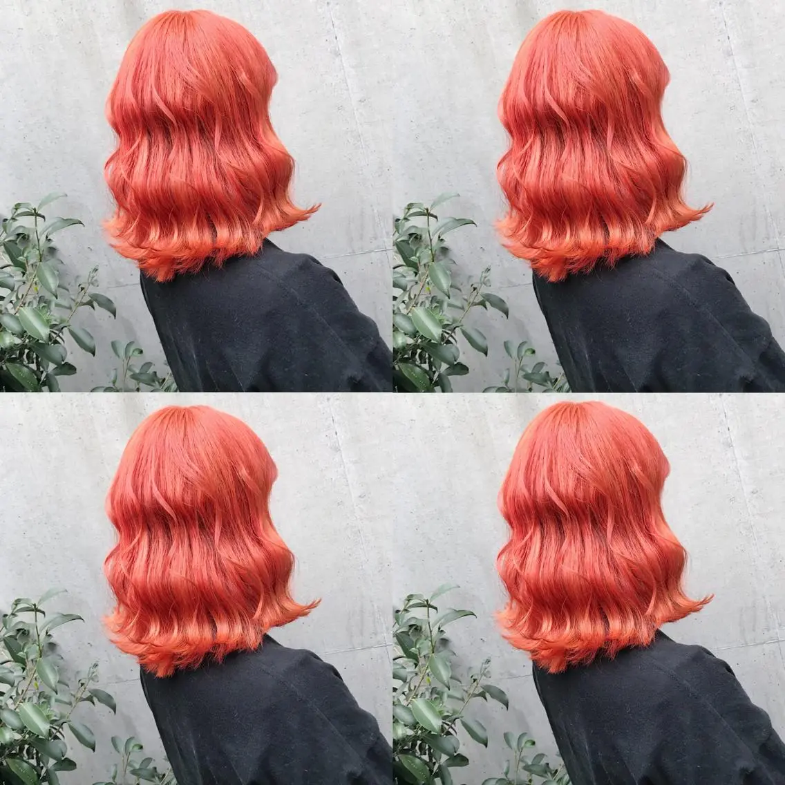 ミディアム カラー ヘアアレンジ ヘアカラー トリートメント TAKUMAブリーチ /切りっぱなし🪽のヘアスタイル