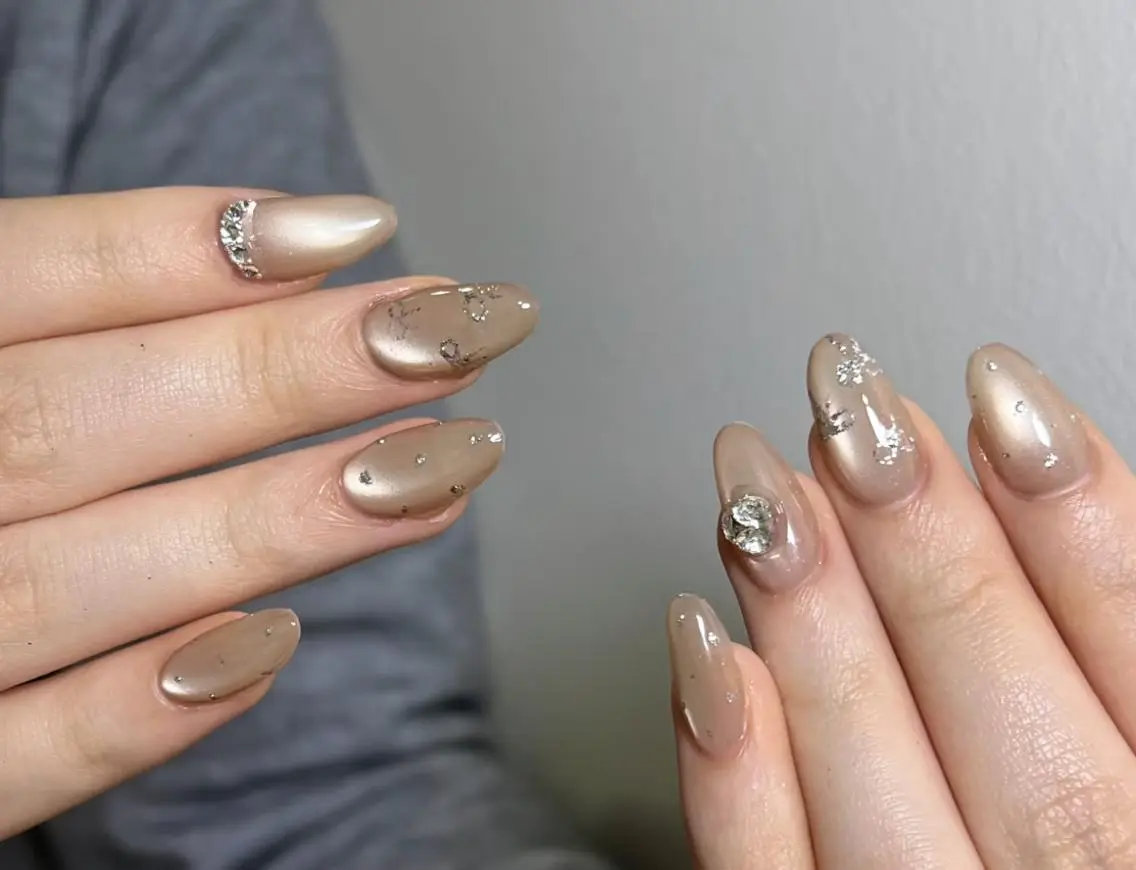 ネイル ハンドネイル ハンドケア 🍑 momo_nailのネイルデザイン