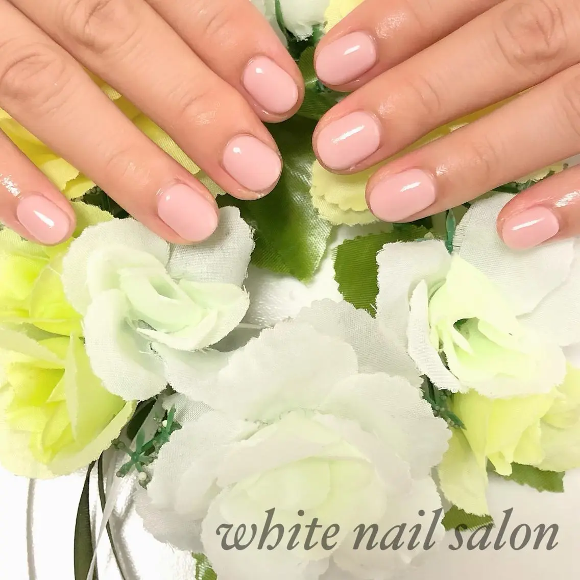 ネイル アートネイル フレンチネイル ジェルネイル ハードジェル 持ち込み white nail salonのネイルデザイン
