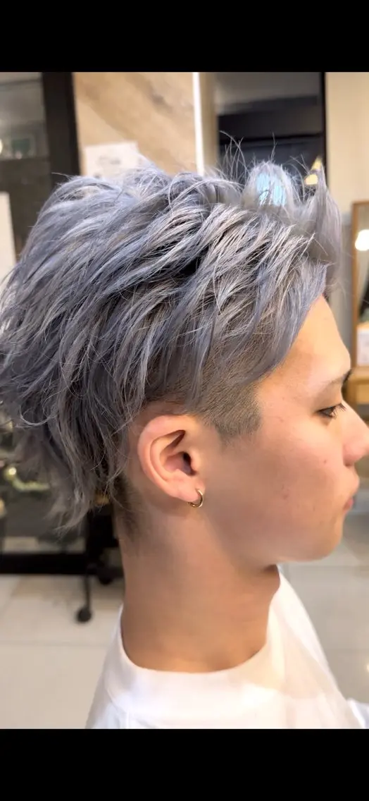 ショート ヘアカラー トリートメント PETZ 望月佑茉のヘアスタイル