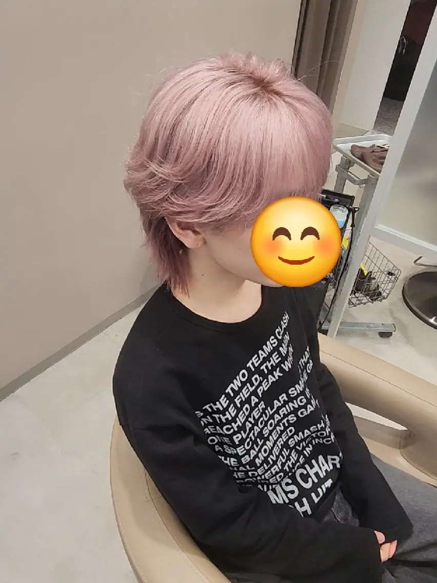 ダブルカラー(ブリーチ込)+艶髪トリートメント️🫧の写真