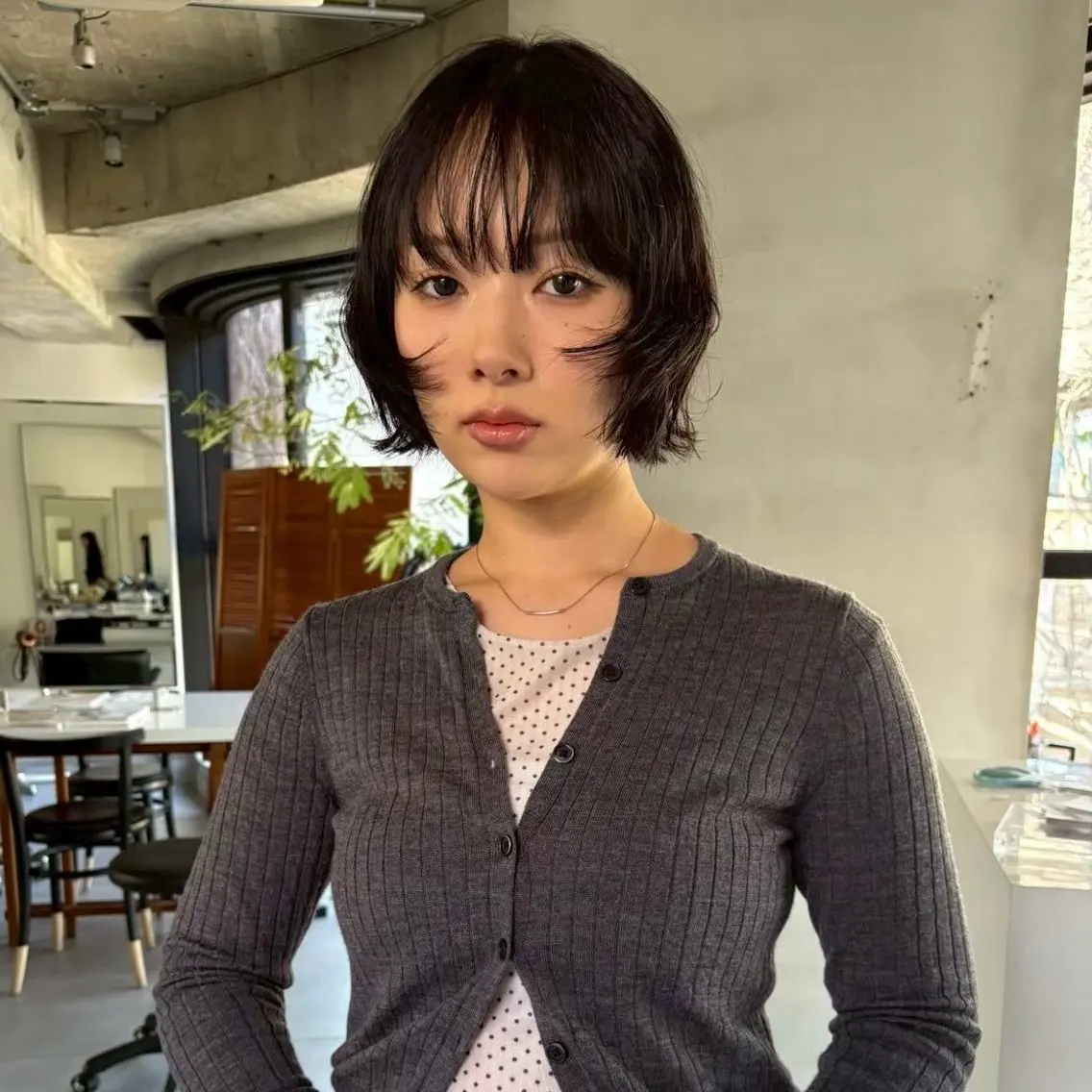 ショート morita yunaのヘアスタイル