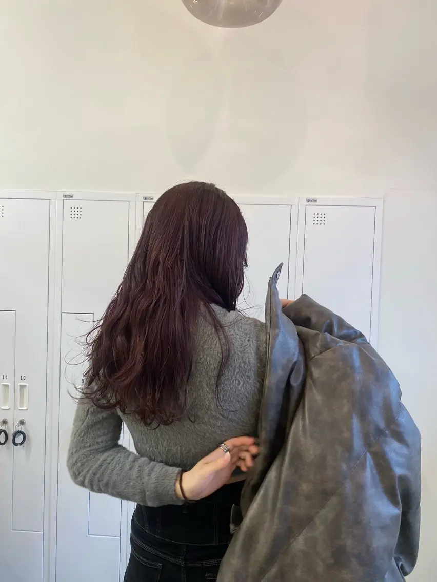 ロング カラー 川角 しなのヘアスタイル