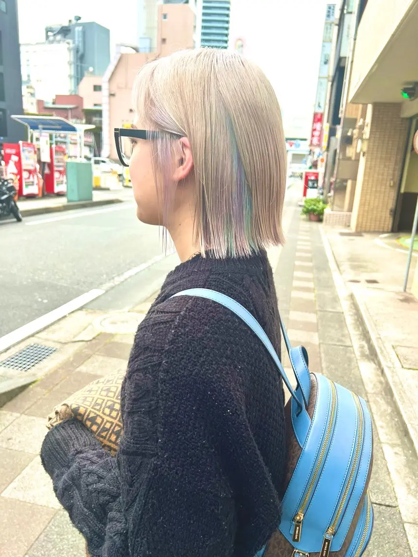 メンテナンスカラーの写真