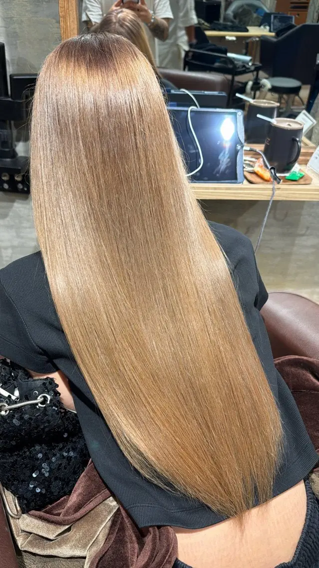 ロング カラー ヘアカラー 田呂丸 誠貴のヘアスタイル