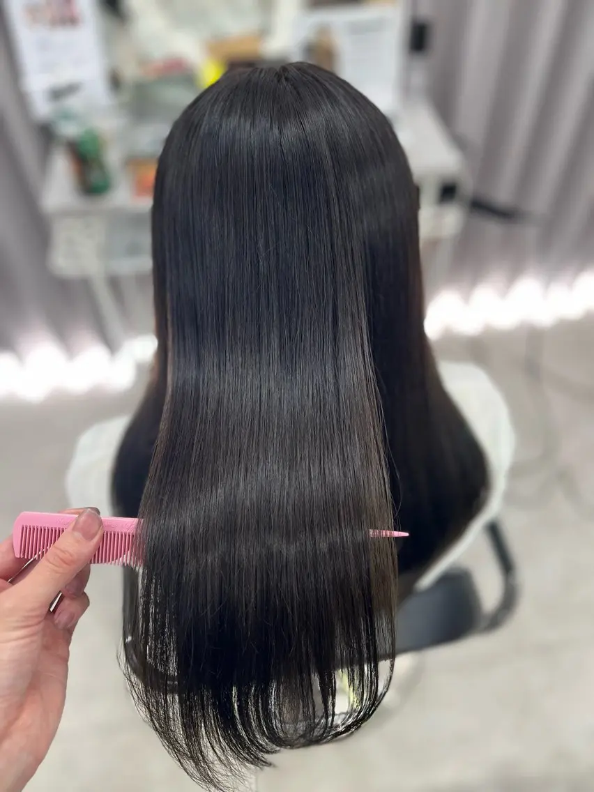 セミロング カラー グレージュ 🫧ぷる艶カラー🫧 Yuubi🦩のヘアスタイル