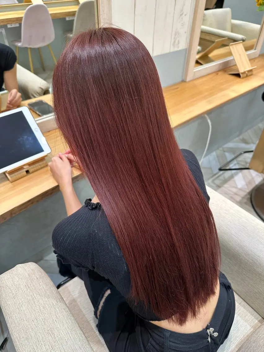 🫧透明感たっぷり!!ブリーチなしダブルカラー +トリートメント🫧の写真