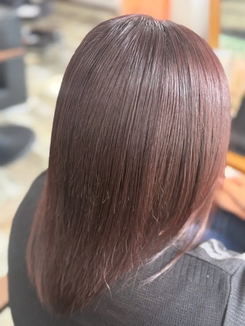 ショート ヘアカラー トリートメント 髪質改善🪽 森川☜ ☜ のヘアスタイル