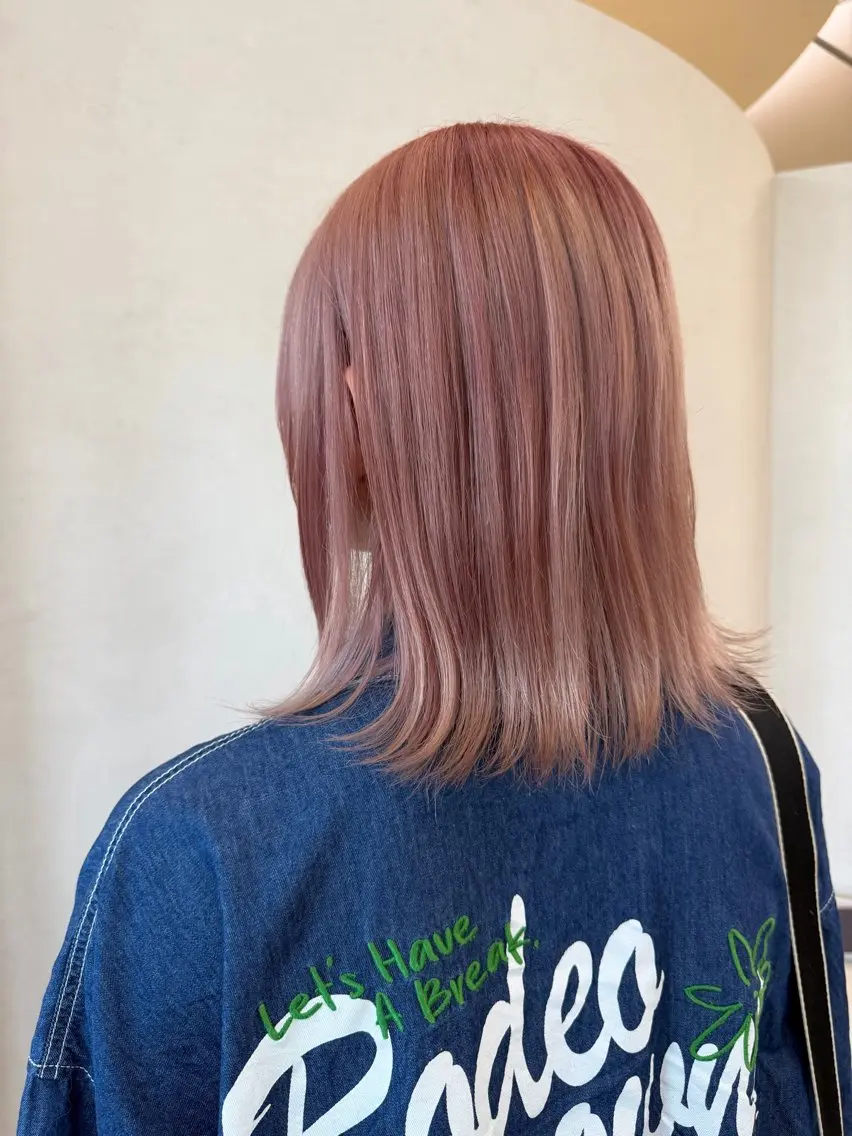 カラー Mizuki. / 暖色系カラー🍓のヘアスタイル