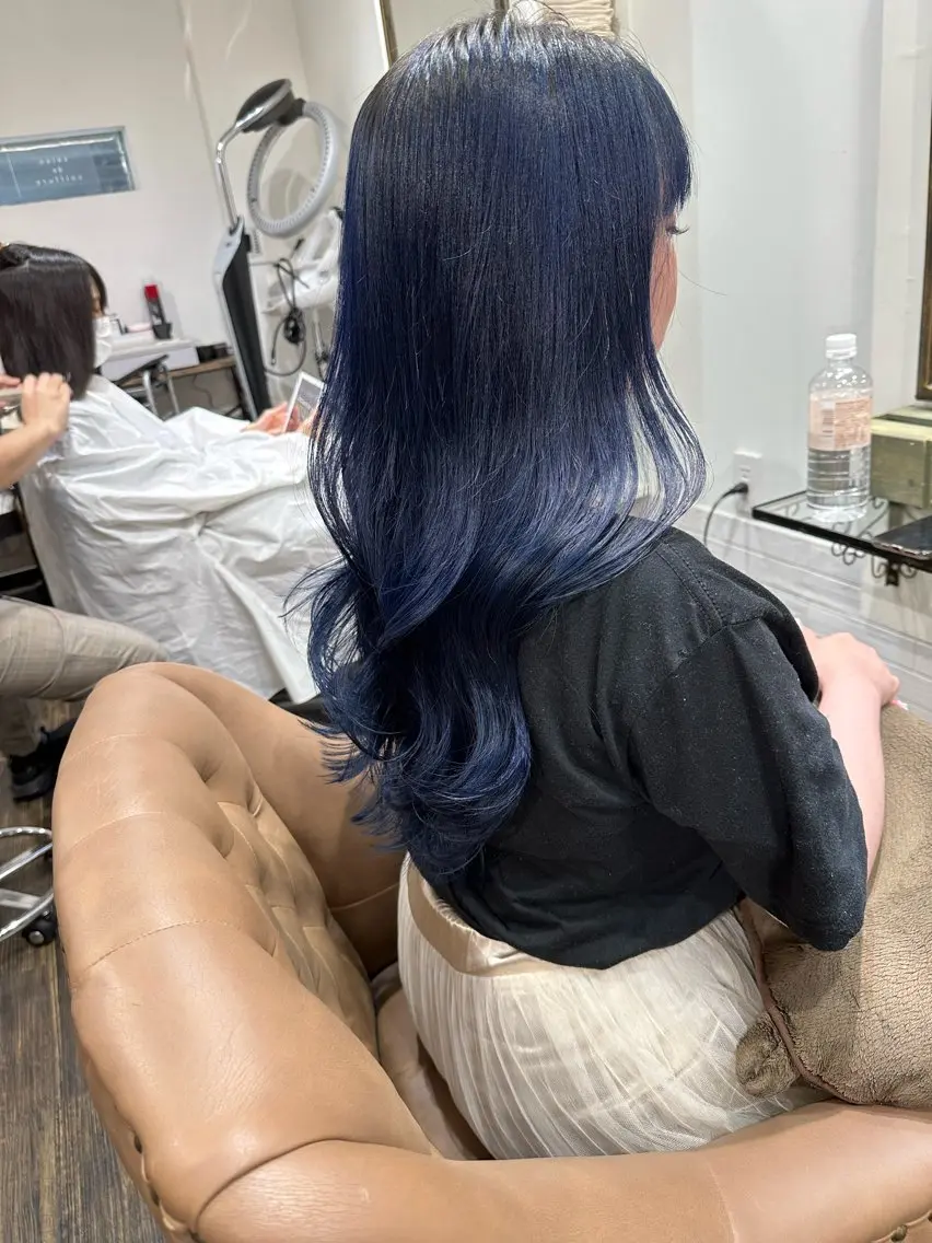 ロング カラー ブリーチ ✨カットモデル募集中 ゆいな🎀のヘアスタイル